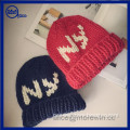 Yhao Amazon supplier couple lovely knitting hats custom fashion beanie